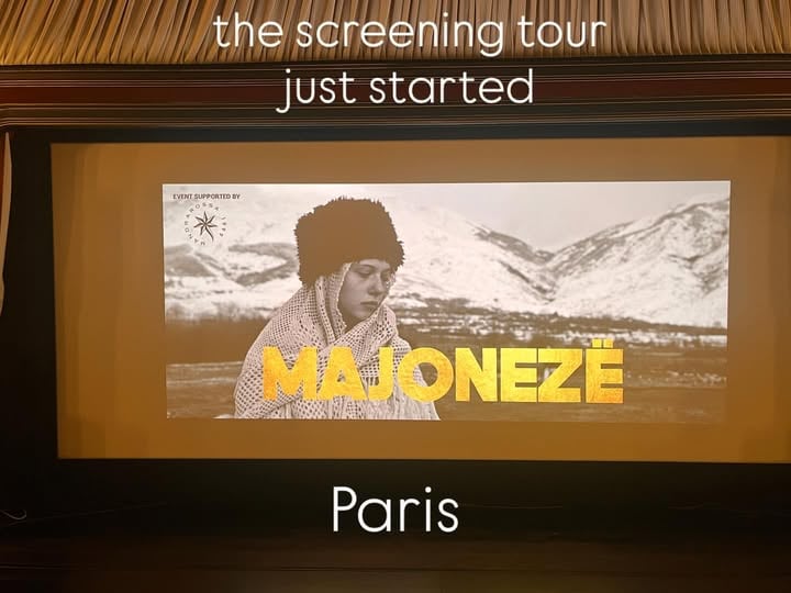 Majonezë starts its screening tour to reach the top of the mountain.